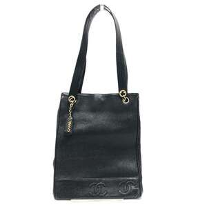 Chanel Vintage Open Chain Tote Caviar #251677C14B